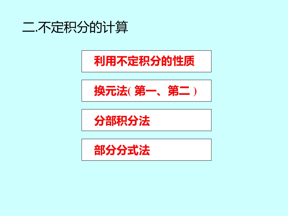 湖南大学《高等数学》课件-第25讲不定积分及其计算（续）.pdf_第3页