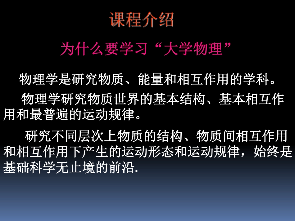 复旦大学《大学物理3》课件-绪论.pdf_第2页