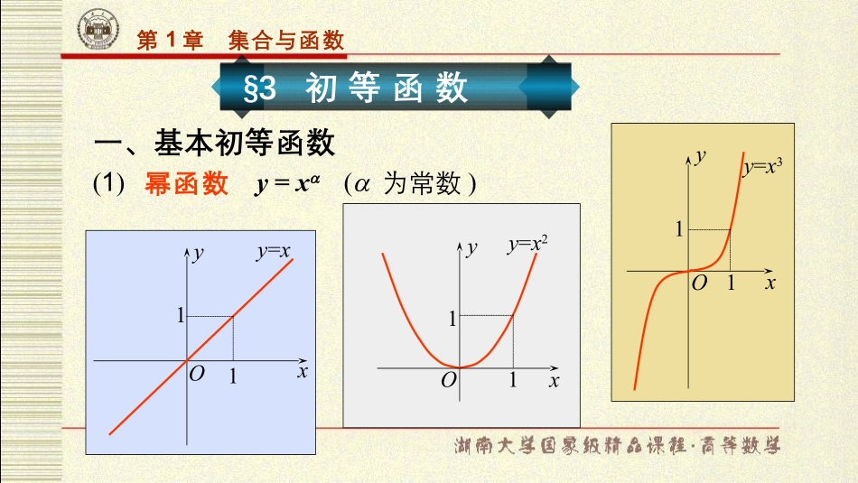 湖南大学《高等数学》课件-第1章集合与函数.pdf_第3页