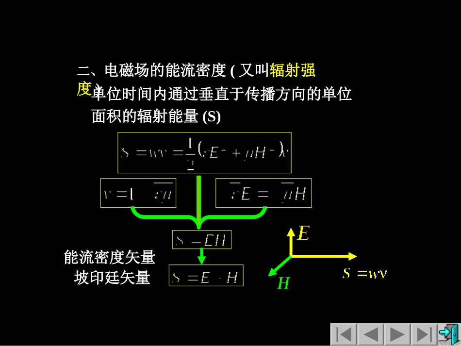 复旦大学《大学物理》课件-电磁场的能量和动量(1).ppt_第3页