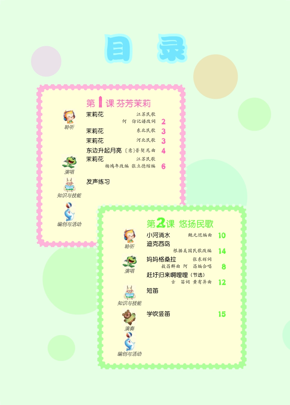 义务教育教科书·音乐（五线谱）六年级上册.pdf_第3页