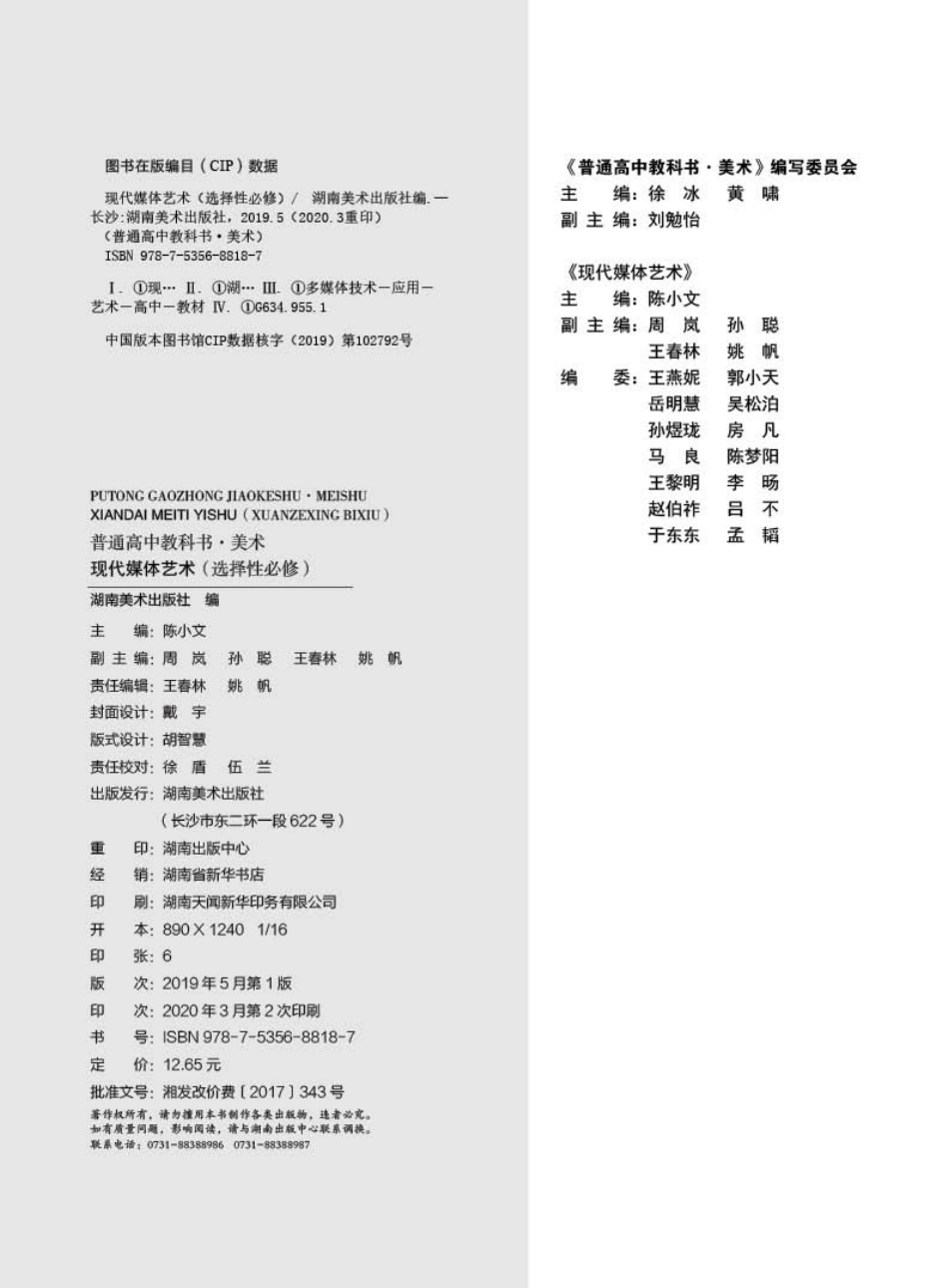 普通高中教科书·美术选择性必修6 现代媒体艺术.pdf_第3页