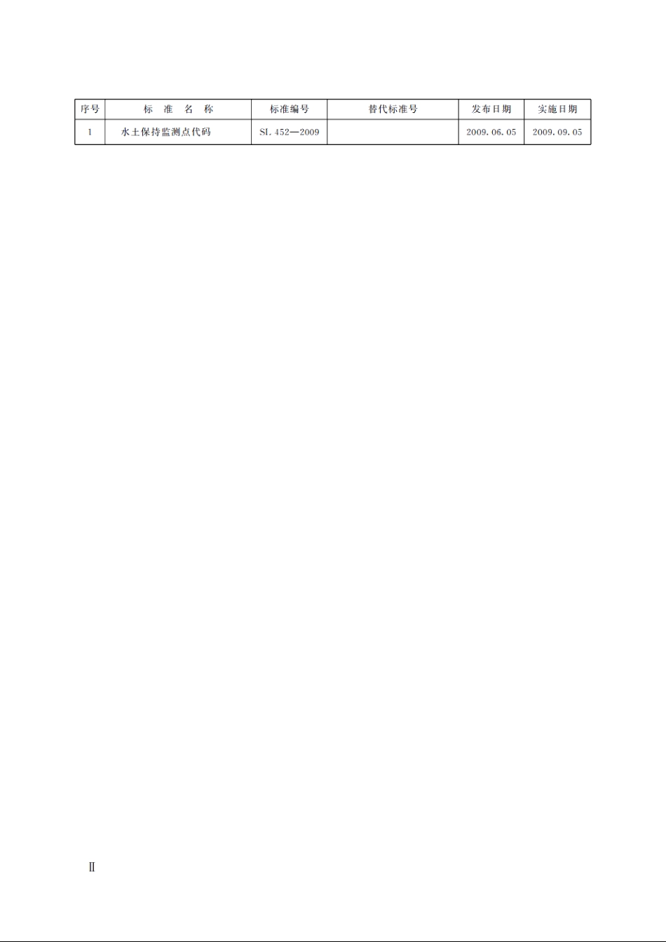 SL 452-2009 水土保持监测点代码.pdf_第3页