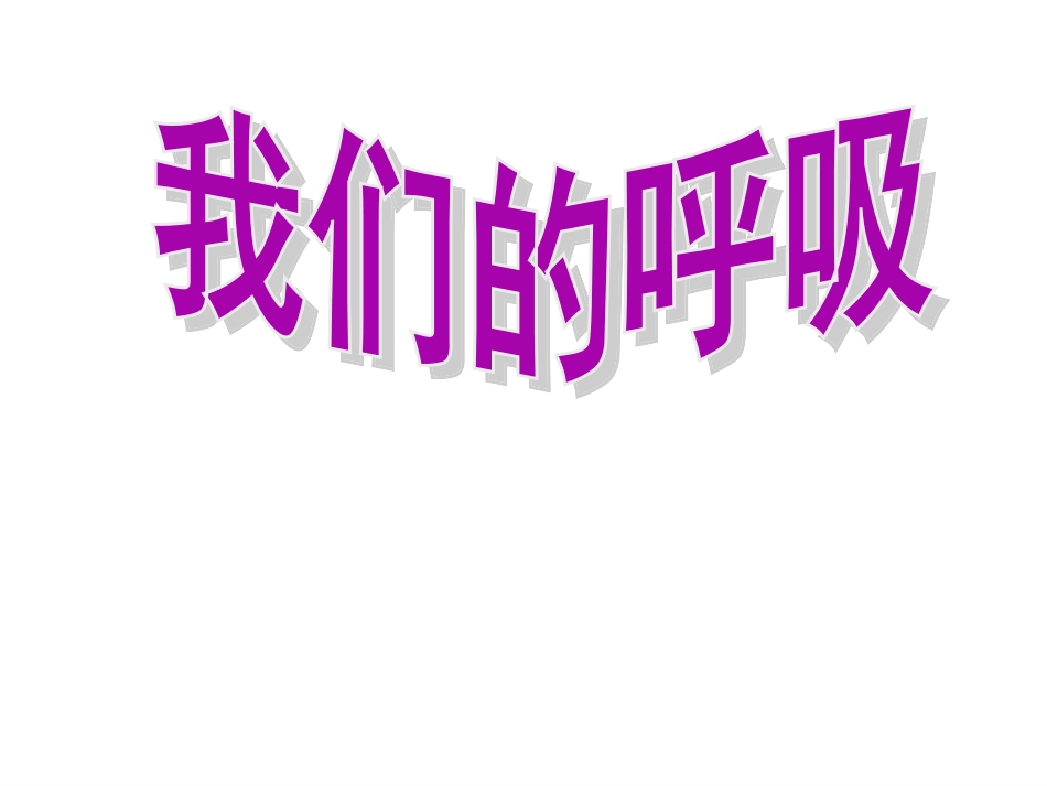 我们的呼吸.ppt_第2页