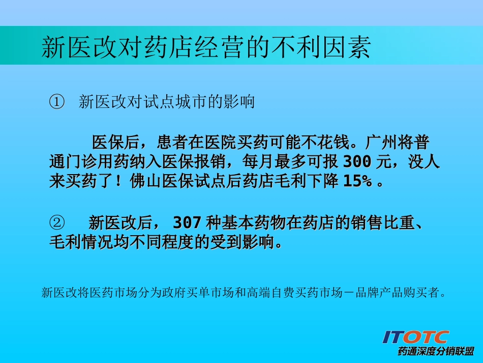 新医改形势下药店生存及发展之道.ppt_第3页
