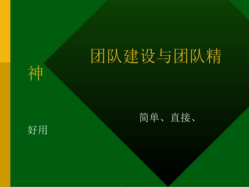团队建设与团队精神.ppt_第1页