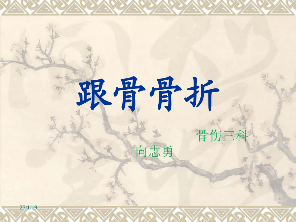 向志勇-跟骨骨折.ppt_第1页