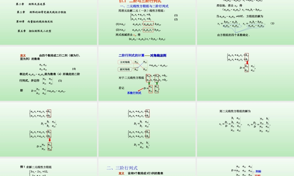 大学线性代数最全知识点.ppt