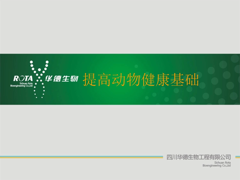 提高动物健康基础.ppt_第1页