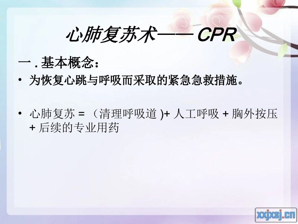 心肺复苏术与止血包扎.ppt_第2页