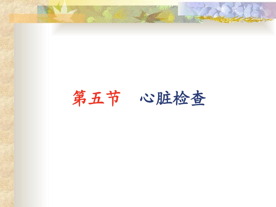 心脏查体视触叩诊-(2).ppt_第1页