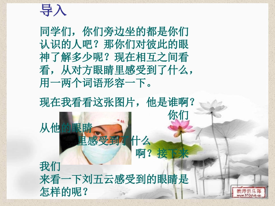 我只看见你的眼睛ppt.ppt_第2页