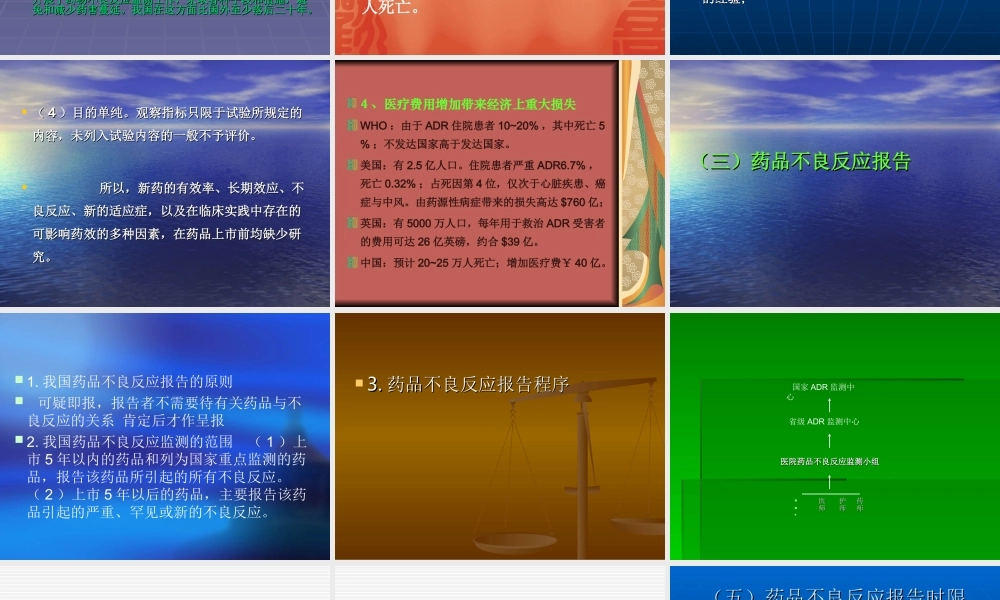 药品不良检测.ppt