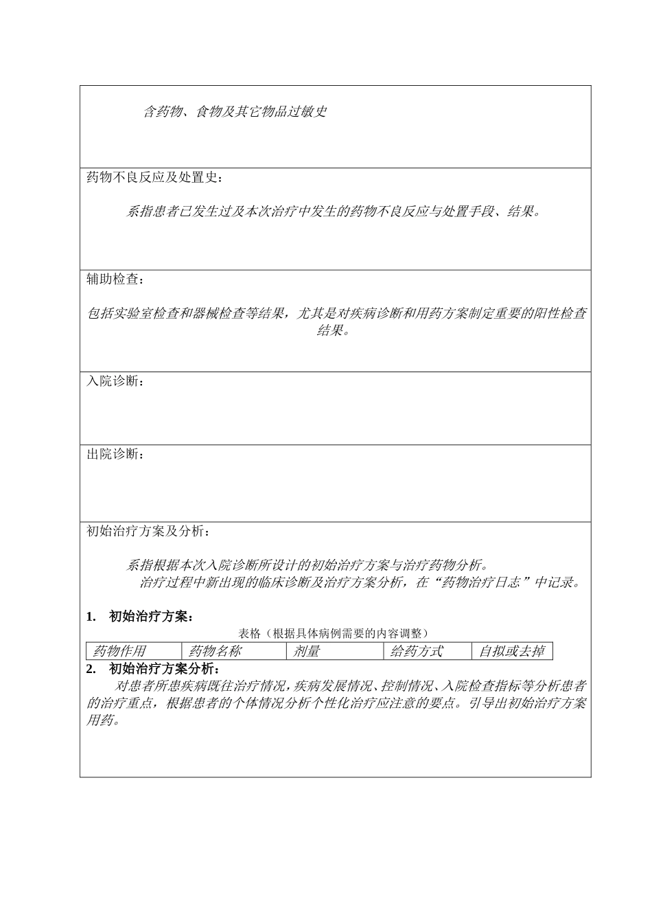 药历书写模板.doc_第2页