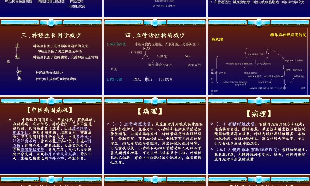 糖尿病性神经病变.ppt