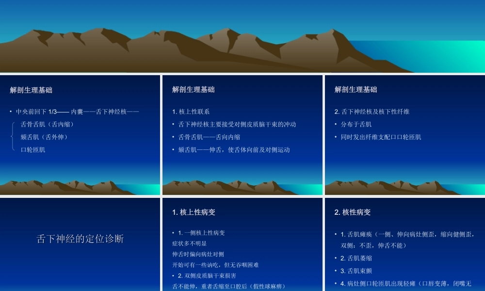 神经病学之舌下神经规范.ppt