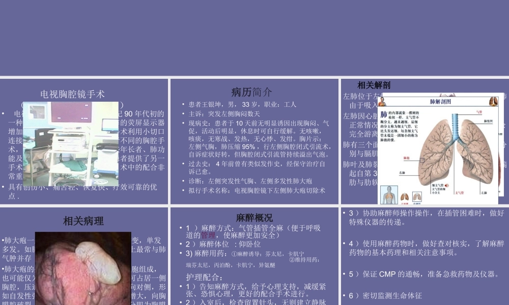 电视胸腔镜下肺大疱2.ppt
