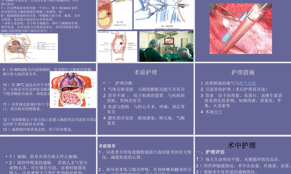 电视胸腔镜下肺大疱2.ppt