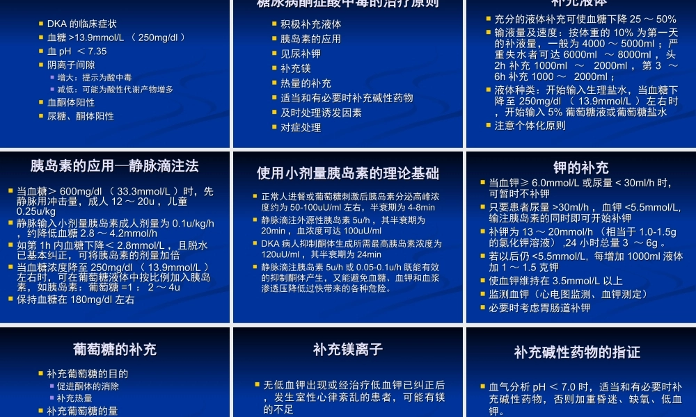 糖尿病酮症酸中毒(DKA)PPT.ppt