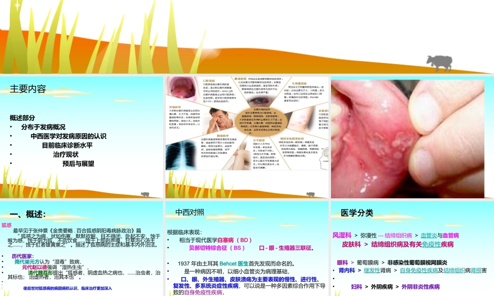 浅谈狐惑病-2.ppt