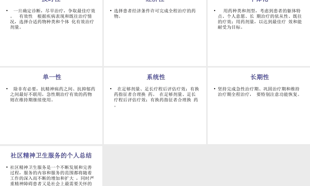 社区精神卫生服务的内容和意义.ppt