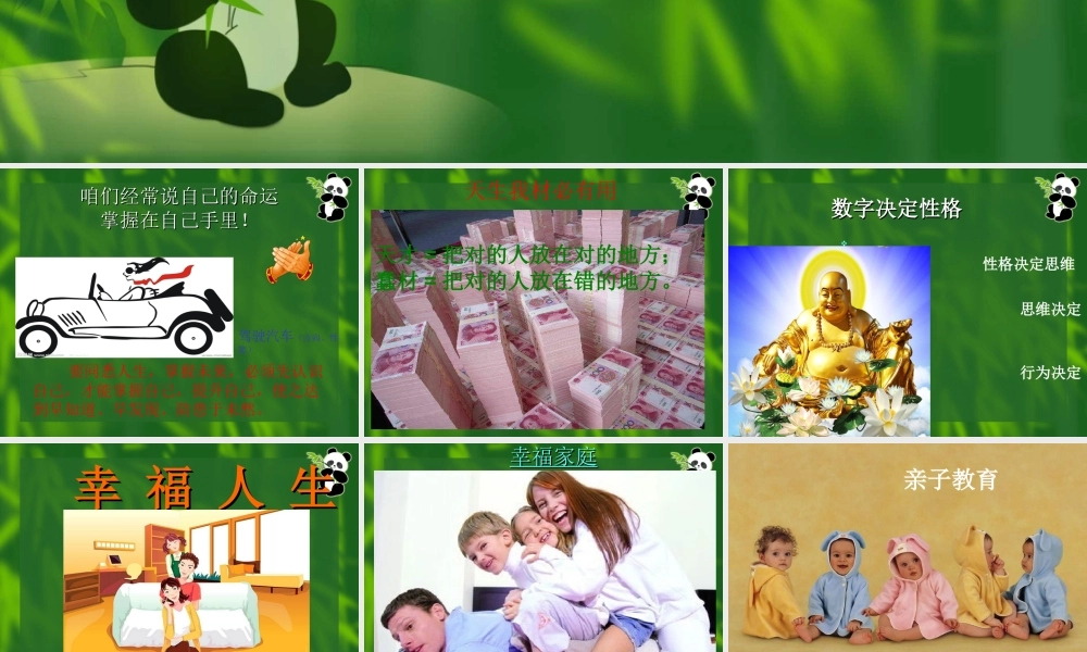 生命密码与健康.ppt