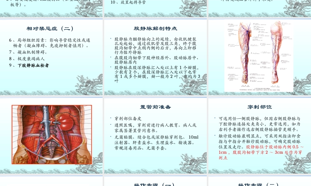 深静脉穿刺术..ppt