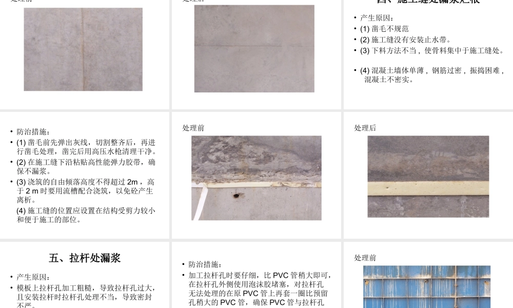 混凝土外观通病治理.ppt