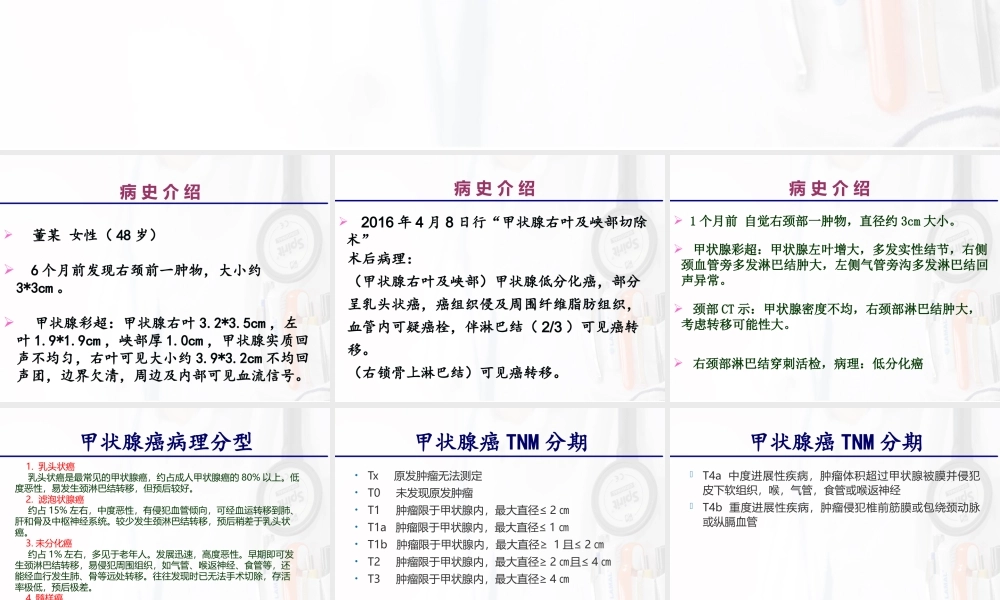 甲状腺低分化癌病例讨论一篇.pptx