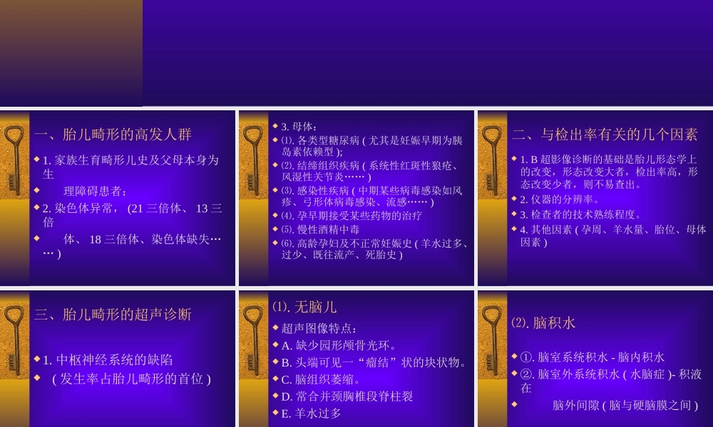 胎儿畸形超声.ppt