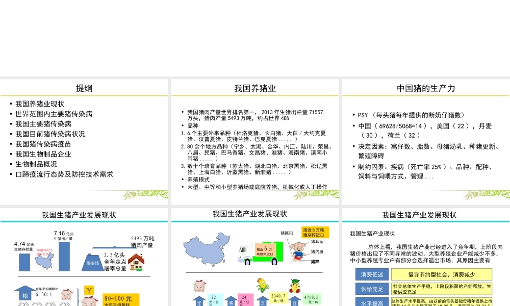 猪传染病概况.ppt