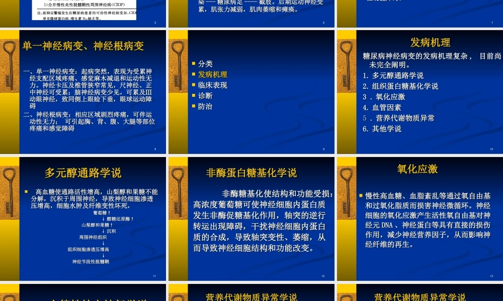 糖尿病神经病变.ppt