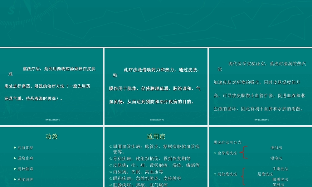 熏-洗-疗-法彭吉敏幻灯片.ppt