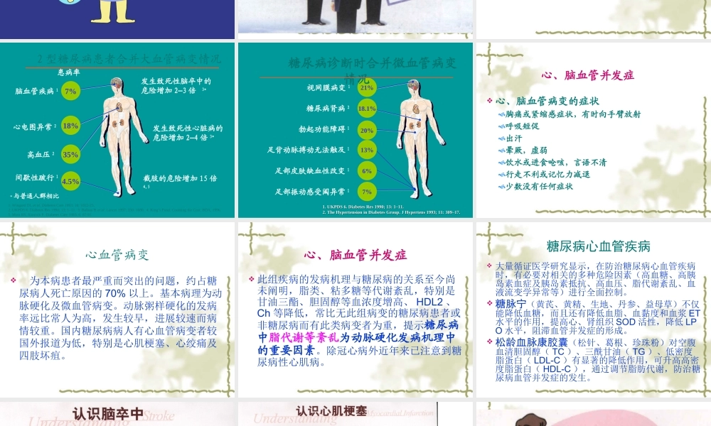 糖尿病慢性并发症的防治(2013-12-07继教会议用).ppt