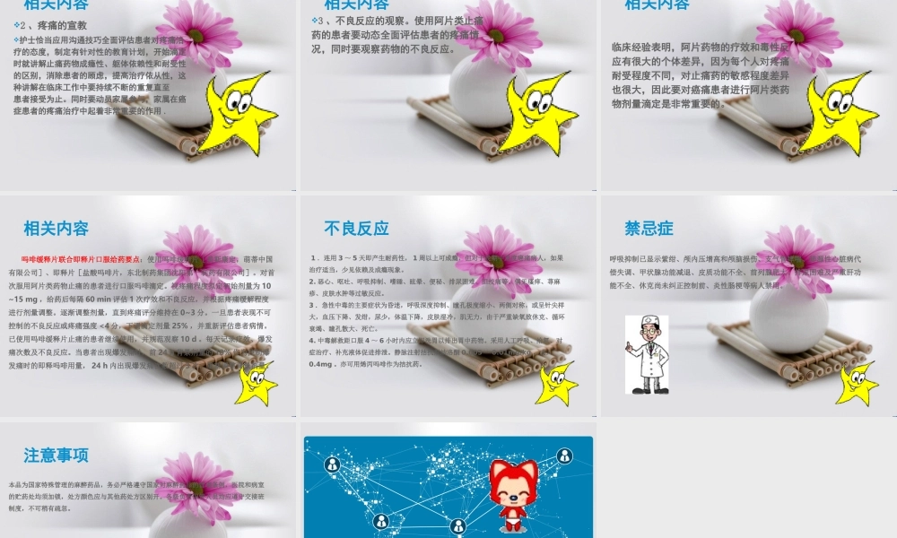 止痛药相关知识.ppt