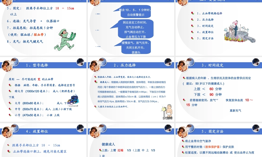 气压止血仪的安全使用(厂家).ppt