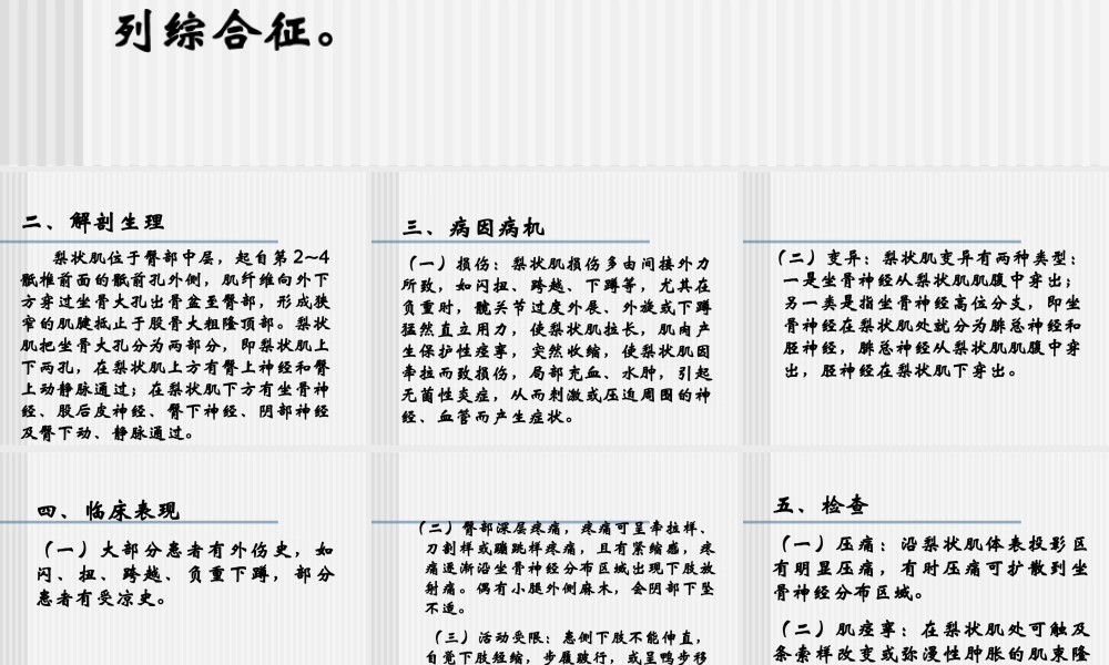 梨状肌综合症实习.ppt