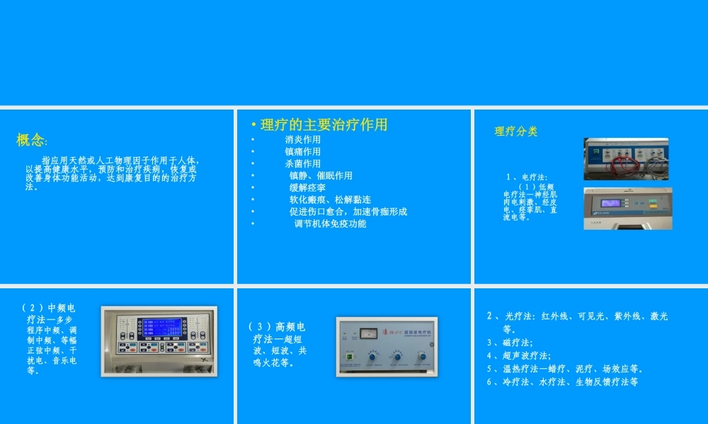 理疗概述.ppt
