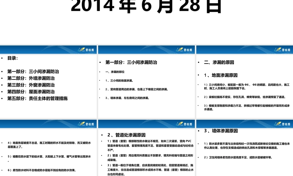 渗漏通病与防治.ppt
