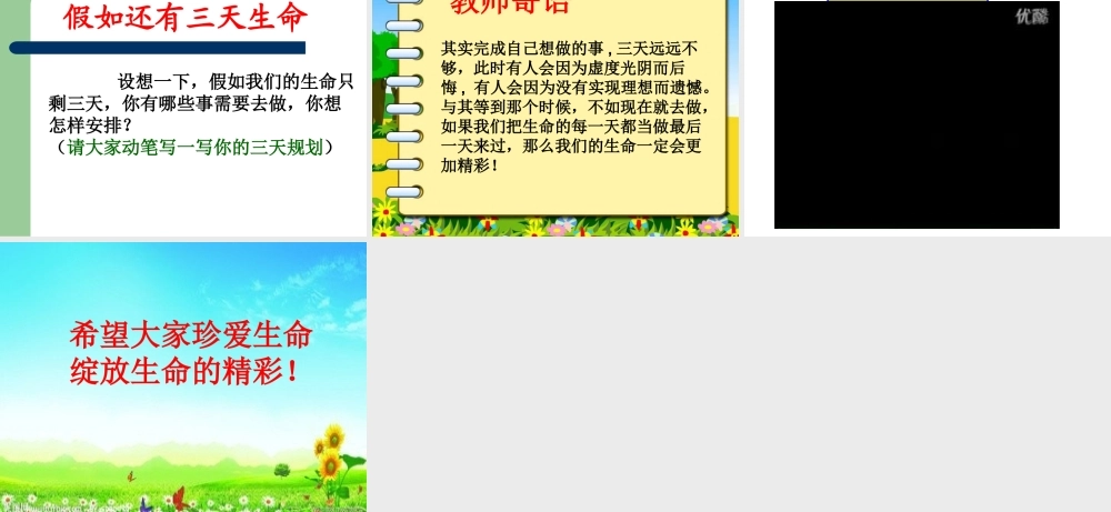 珍爱生命-直面挫折(最后).ppt