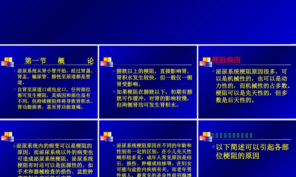 泌尿系统梗阻分析.ppt