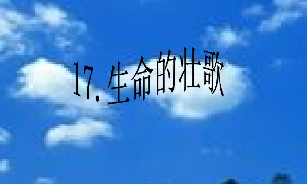 生命的壮歌之蚁国英雄.ppt.ppt