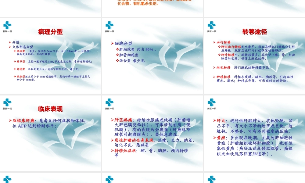 月原发性肝癌pot.ppt