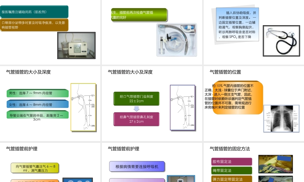 气管插管和气道湿化.ppt