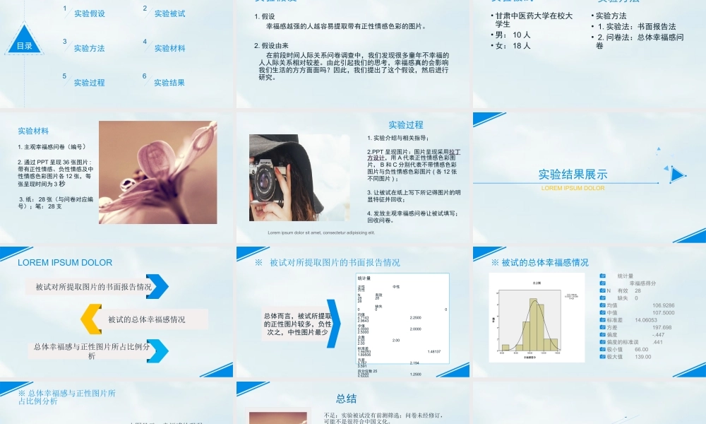 总体幸福感与情绪记忆的关系.pptx