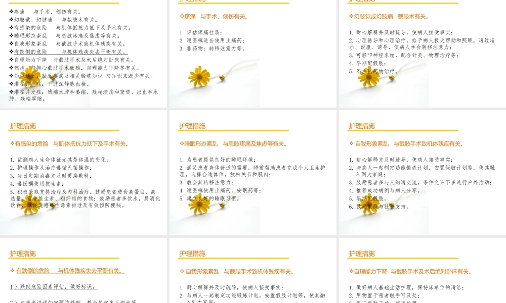 截肢教学查房.ppt