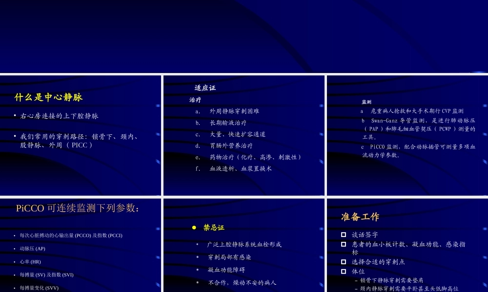 最新深静脉穿刺置管术.ppt