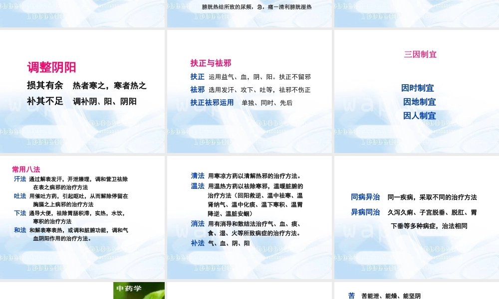 治则方药详解.ppt