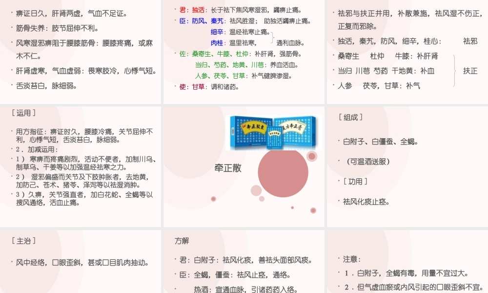 治风剂中成药.ppt