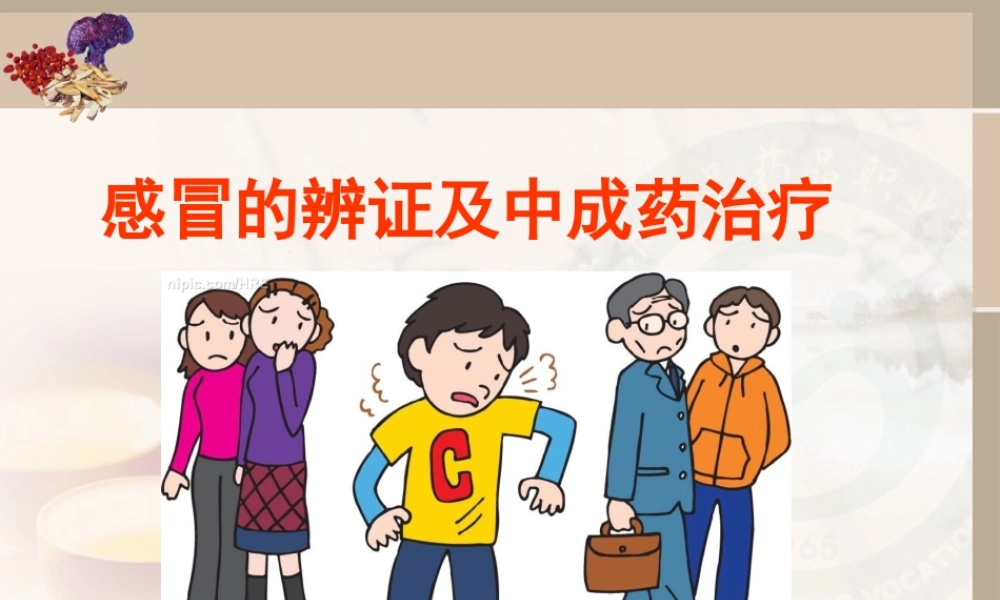 感冒审方调配问病荐药.ppt